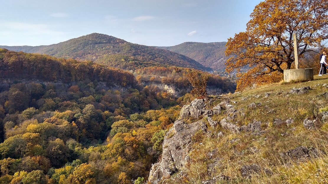 Горы осень Анапа