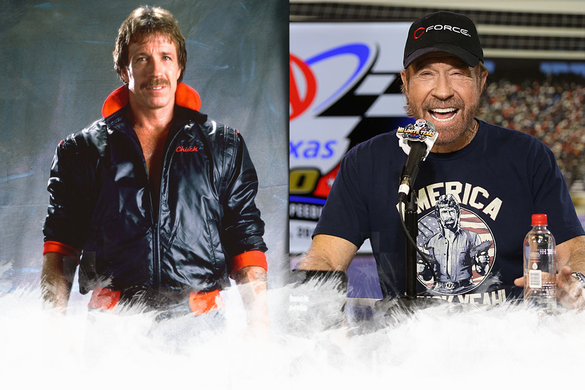 Во время военной службы в Южной Корее (в конце 50-х) Норрис впервые заинтересовался боевыми искусствами. Он начал свое обучение стилю тансудо (корейская разновидность карате), преуспел в тренировках и смог получить черный пояс. После службы в армии Норрис начал участвовать в соревнованиях по боевым искусствам, но проигрывал в различных турнирах. Однако уже к 1969 году Чаку удалось завоевать тройную корону каратэ за большинство турнирных побед в течение года и награду Fighter of the Year от журнала Black Belt. Самый знаковый для актёра момент произошел годом ранее (в 1968). Когда Норрис боролся за титул чемпиона мира, его заметил Брюс Ли, который в то время был известен по сериалу «Зеленый шершень». Они подружились и начали тренироваться вместе в течение следующих 2 лет, пока Ли не вернулся в Гонконг, чтобы продолжить свою карьеру в кино там. Выходит, что Чак Норрис очень многим обязан именно Брюсу. Лучшие фильмы с актёром: «Путь дракона» (1972), «Без вести пропавшие» (1984), «Отряд «Дельта» (1986), «Парный удар» (1992), «Крутой Уокер» (сериал, 1993 – 2001) и другие. С 2013 года Норрис перестал сниматься в кино полностью. 