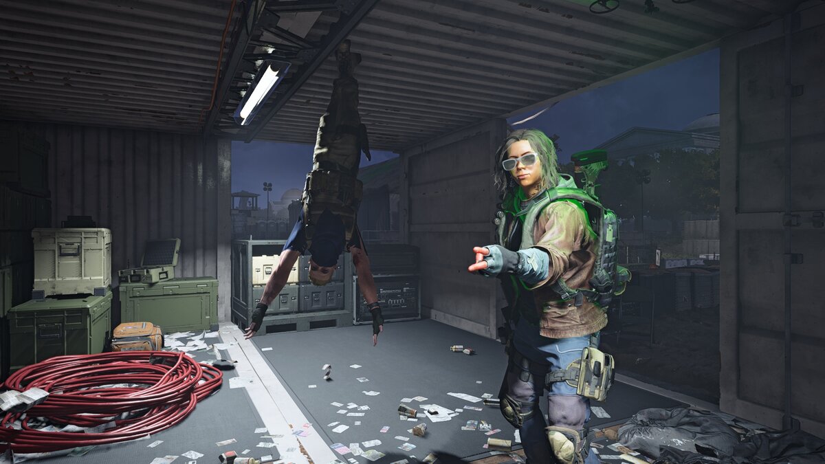 Застрявшие трупы в текстурах норма для дивижн 2