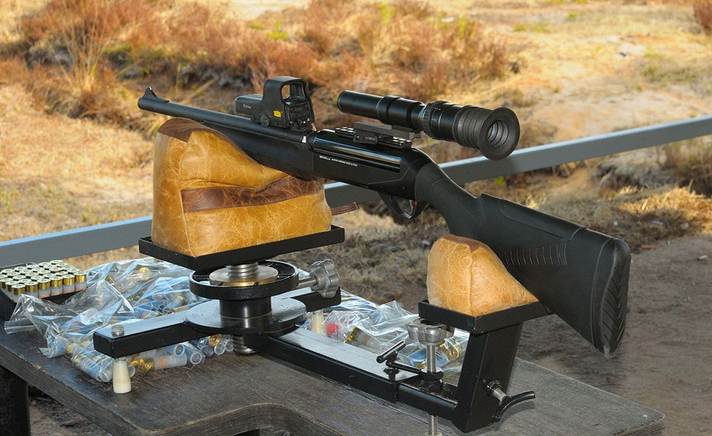 Лазерный патрон для холодной пристрелки нарезного оружия