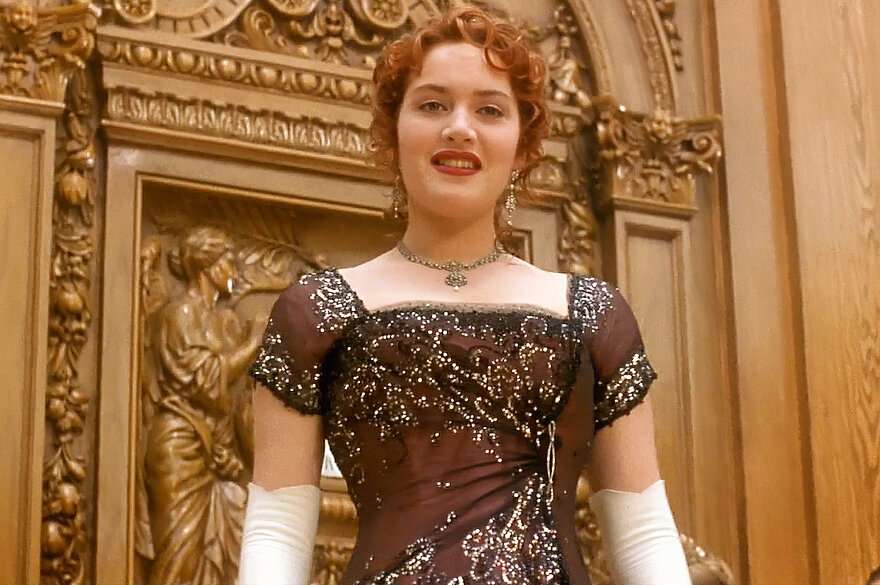 кадр из кинокартины "Титаник"