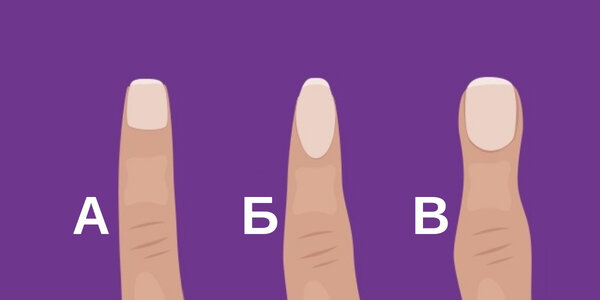 О чем может рассказать форма указательного пальца?
