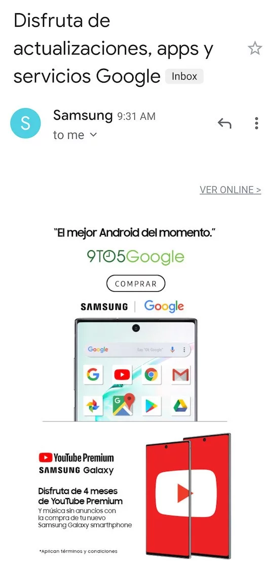 Скриншот: AndroidCentral