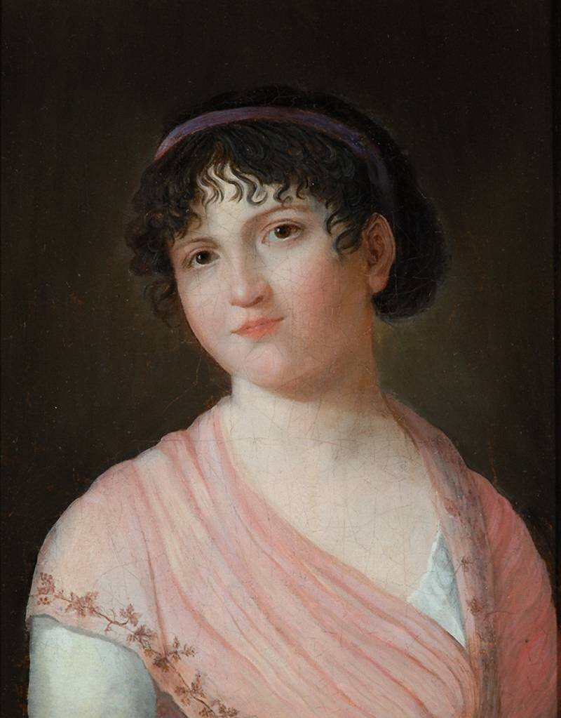 Portrait of Marie-Anne Lenormand  by Jeanne-Philiberte Ledoux