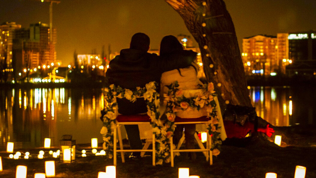 Ночь. Романтика. Краснодар.