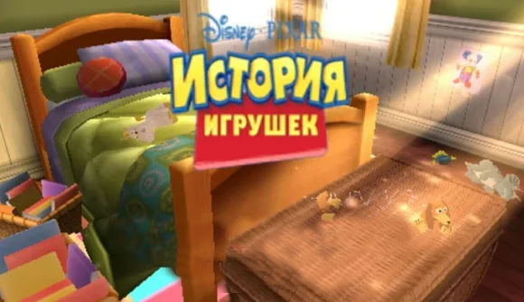 Главный экран игры "История игрушек 3: Большой побег"