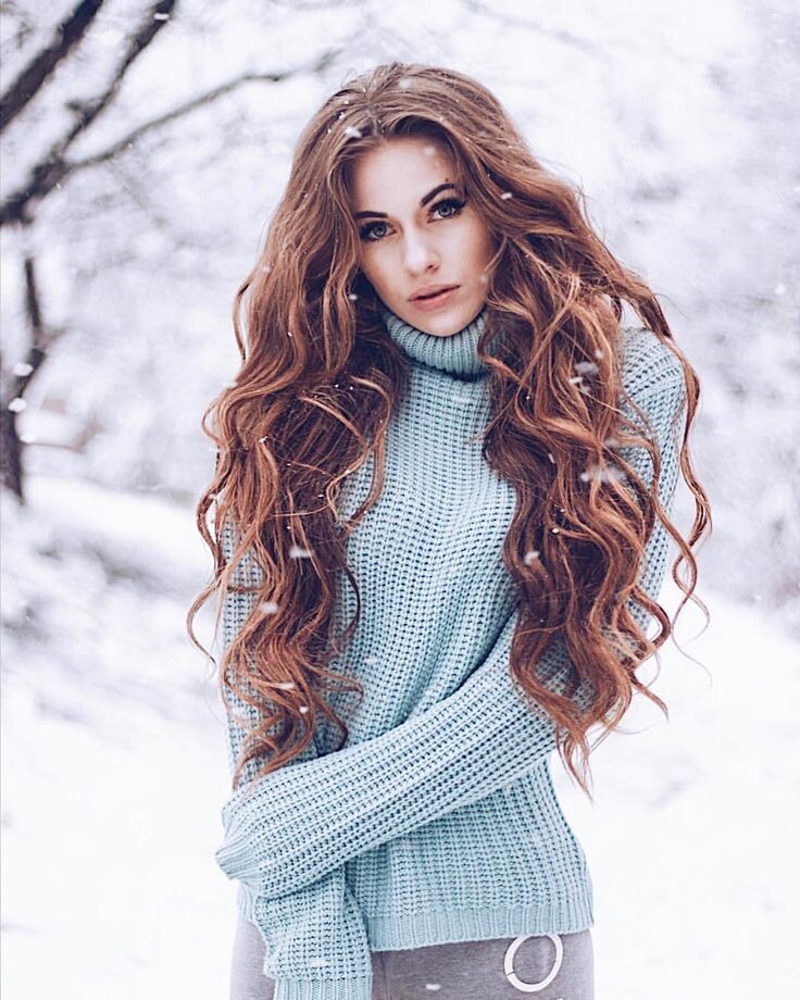 Девушка ЗИМА