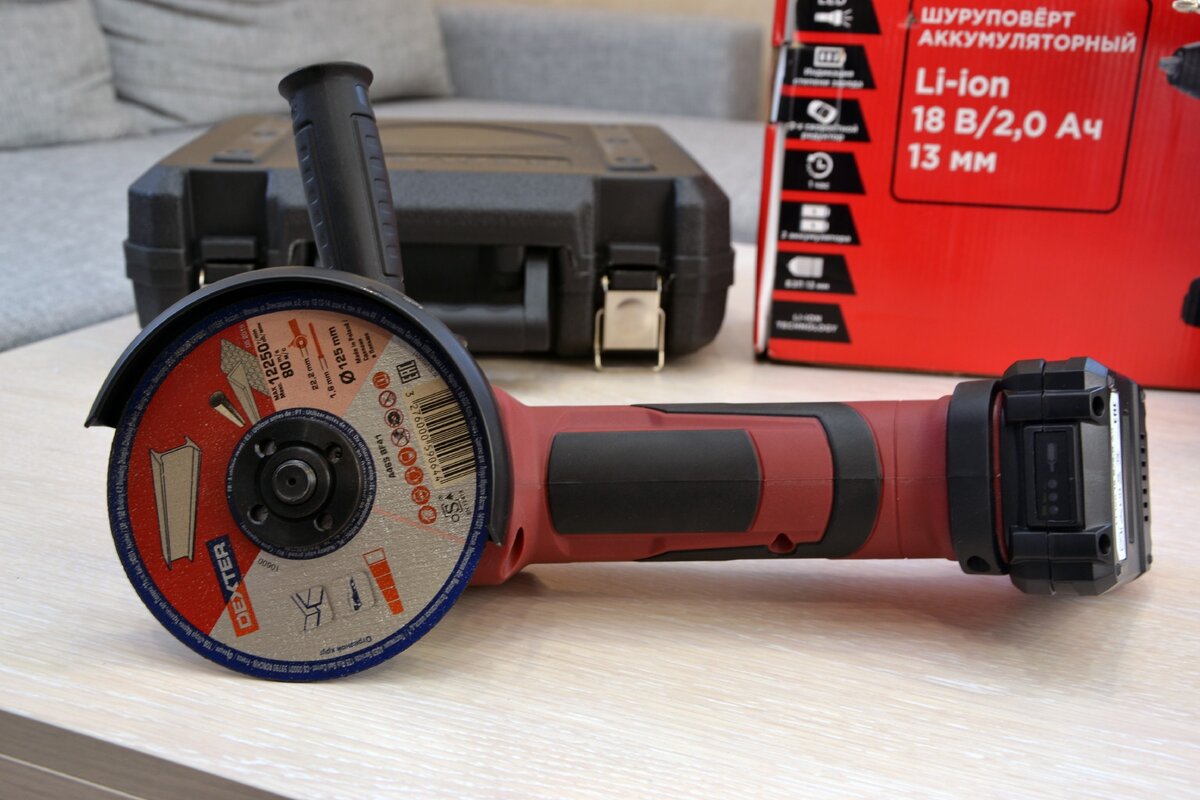 Болгарка Redverg RD-AG 18V @Горбунов Сергей Канал Самостройщика СТРОЮ САМ