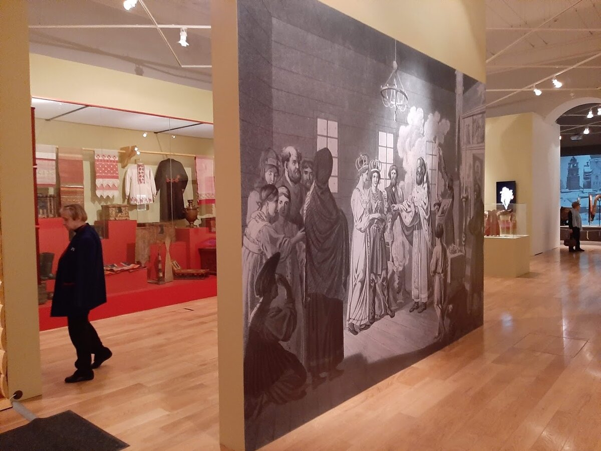  Один из залов выставки. 