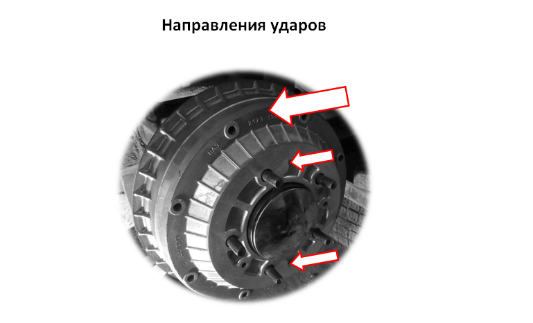 Замена задних тормозных барабанов ВАЗ 2115