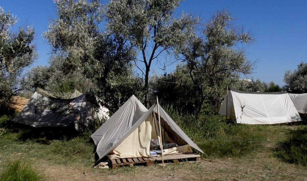 Где в крыму можно с палатками