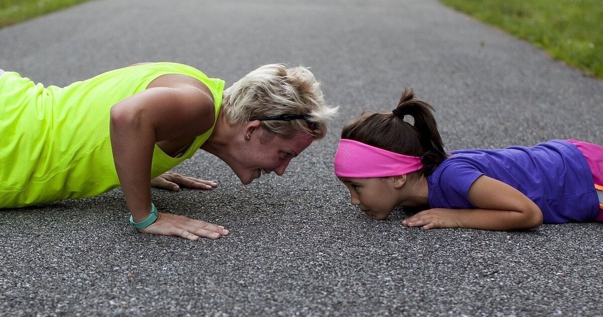 На зарядку становись - все вместе это здорово!