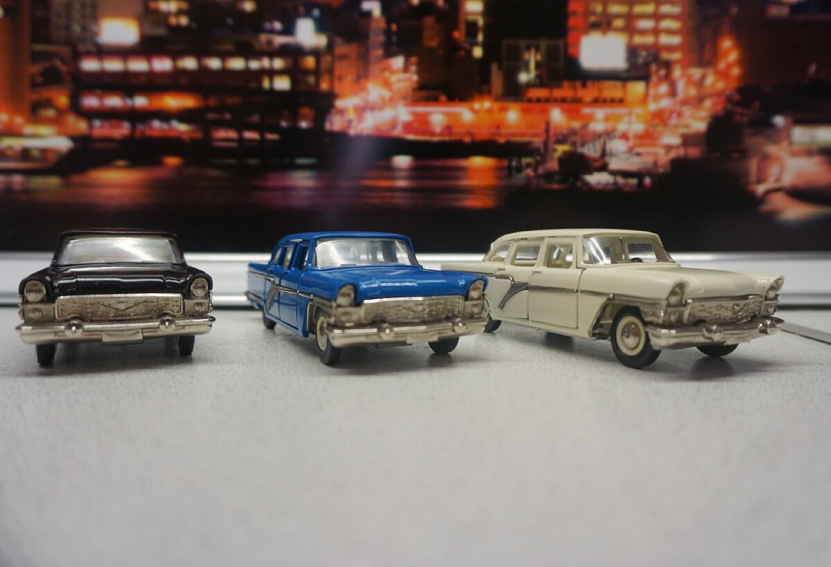 Масштабная модель Чайка ГАЗ-13 М1:43 фото автора