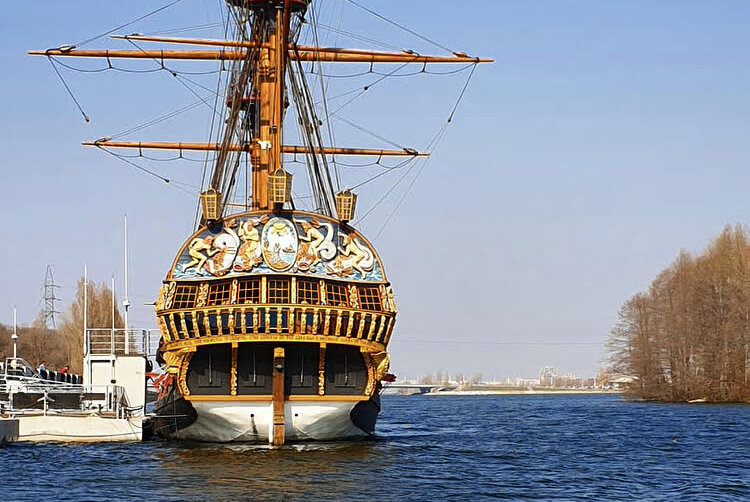 Корабль-музей "Гото-Предестинация", г. Воронеж