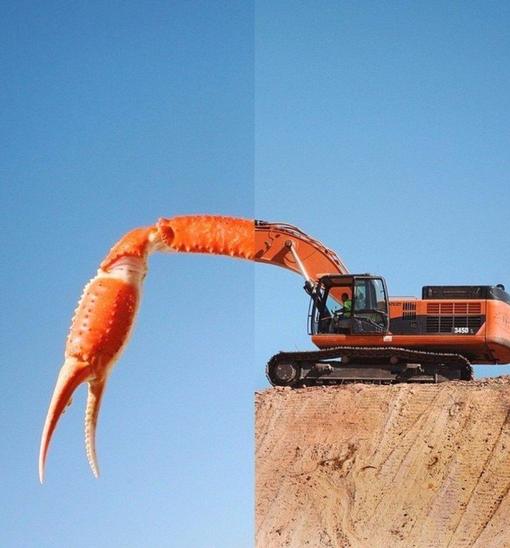 Крабоватор-такого не бывает на самом деле)