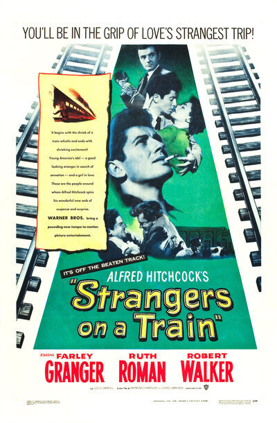 Постер к фильму "Strangers on a Train" (Источник: www.imdb.com )