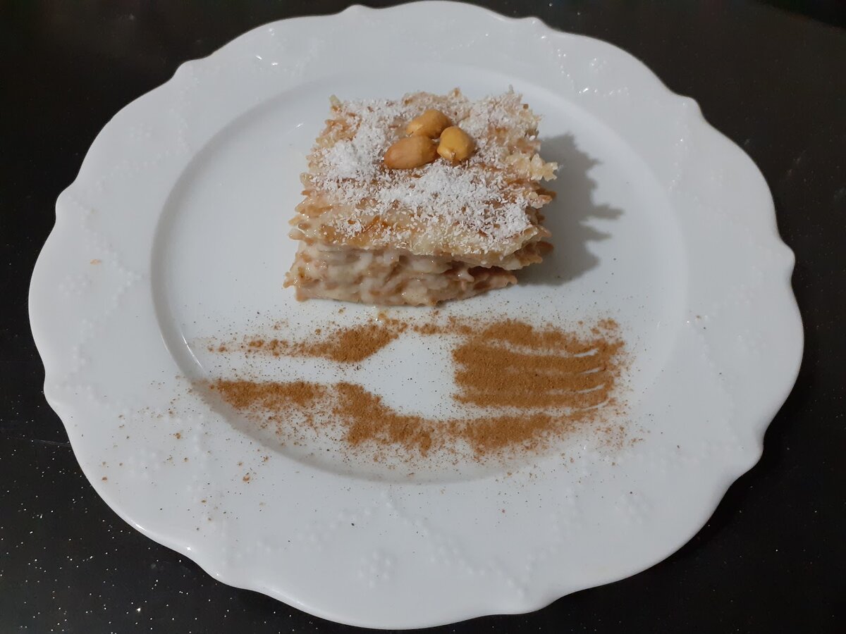Молочный турецкий десерт на молоке