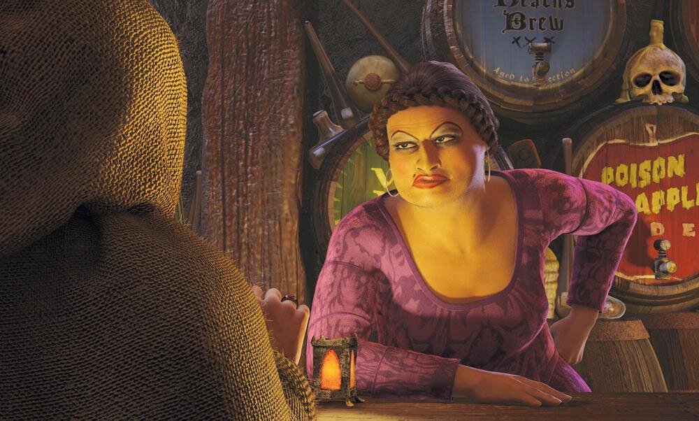 Визуализация бабы, картинка из интернета