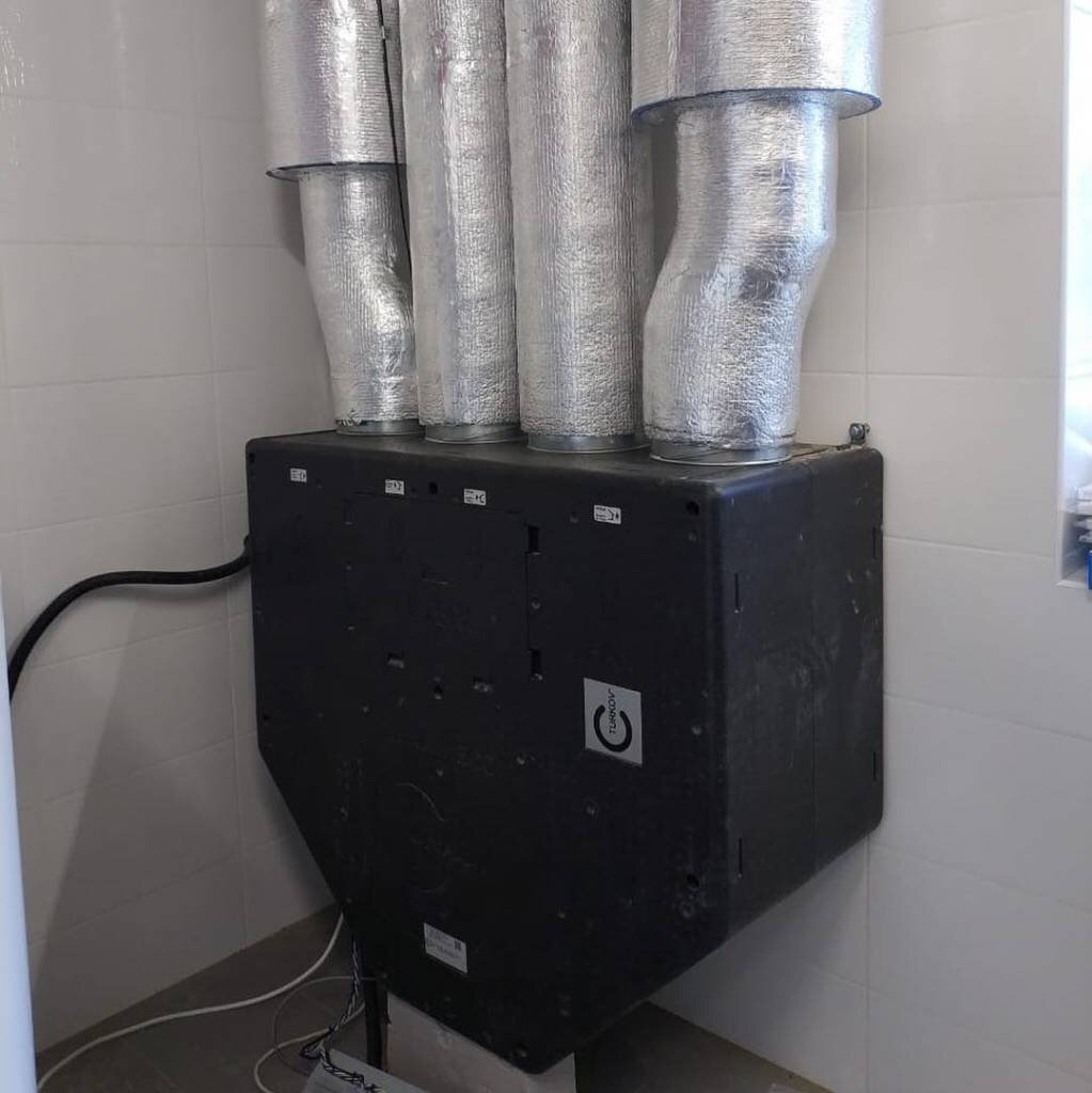 Установка рекуператора TURKOV