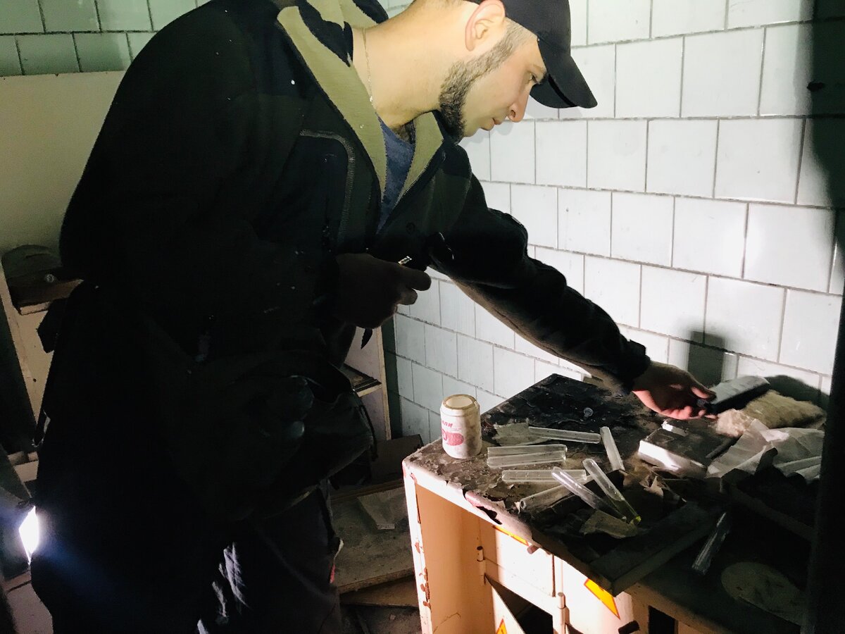 Лаборатория в Припяти