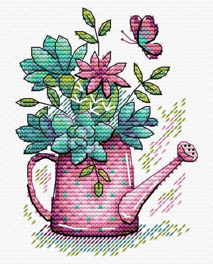 Набор для вышивания «МП Студия» М-284 Очарование красоты, фото с сайта mirkrestikom.ru