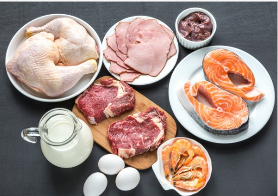 Продукты с содержанием белка