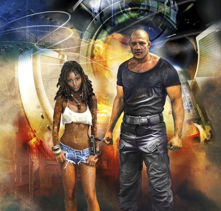 Главные герои Мира Зари: Инге и Тим. Не очень люблю ставить обложки книг на обложки статей, но здесь персонажи выглядят именно так, как они описаны в книге. До мелочей!