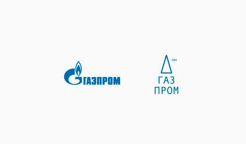 Значок газпрома рисунок