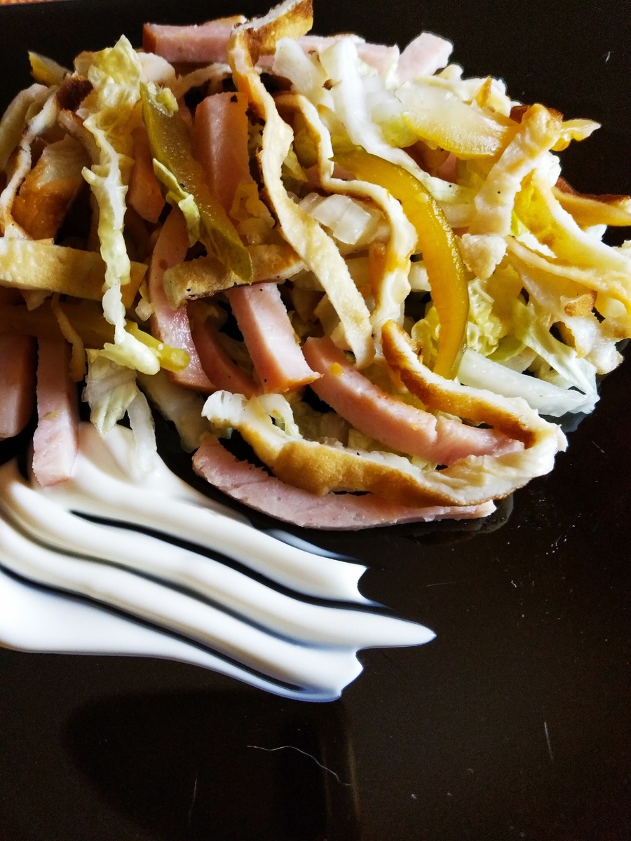 Готовим из остатков.