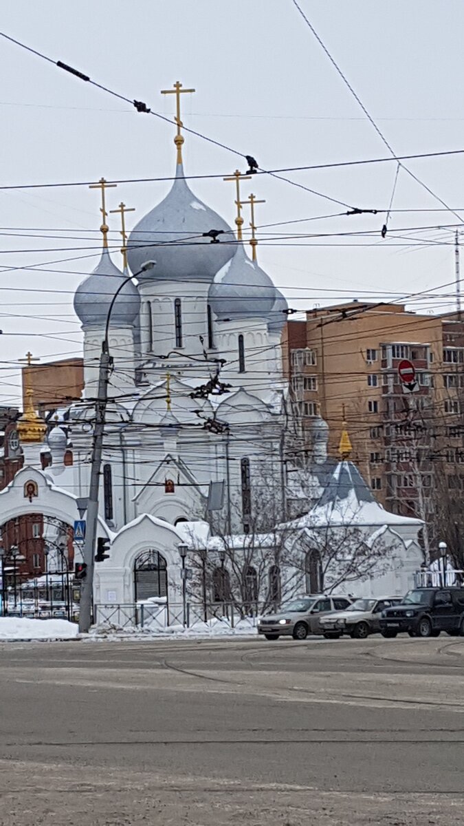 Церковь иконы Божией матери Знамение - Абалацая. Новосибирск. Декабрь 2020 г. Фото автора 