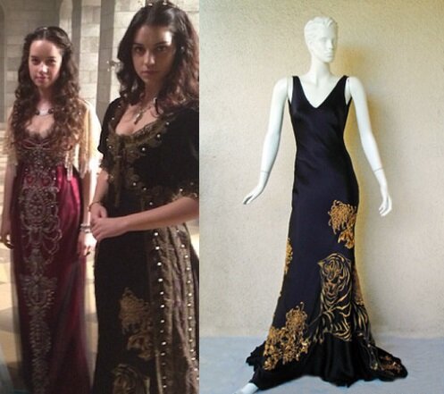 Платье Mary's с вышивкой тигра