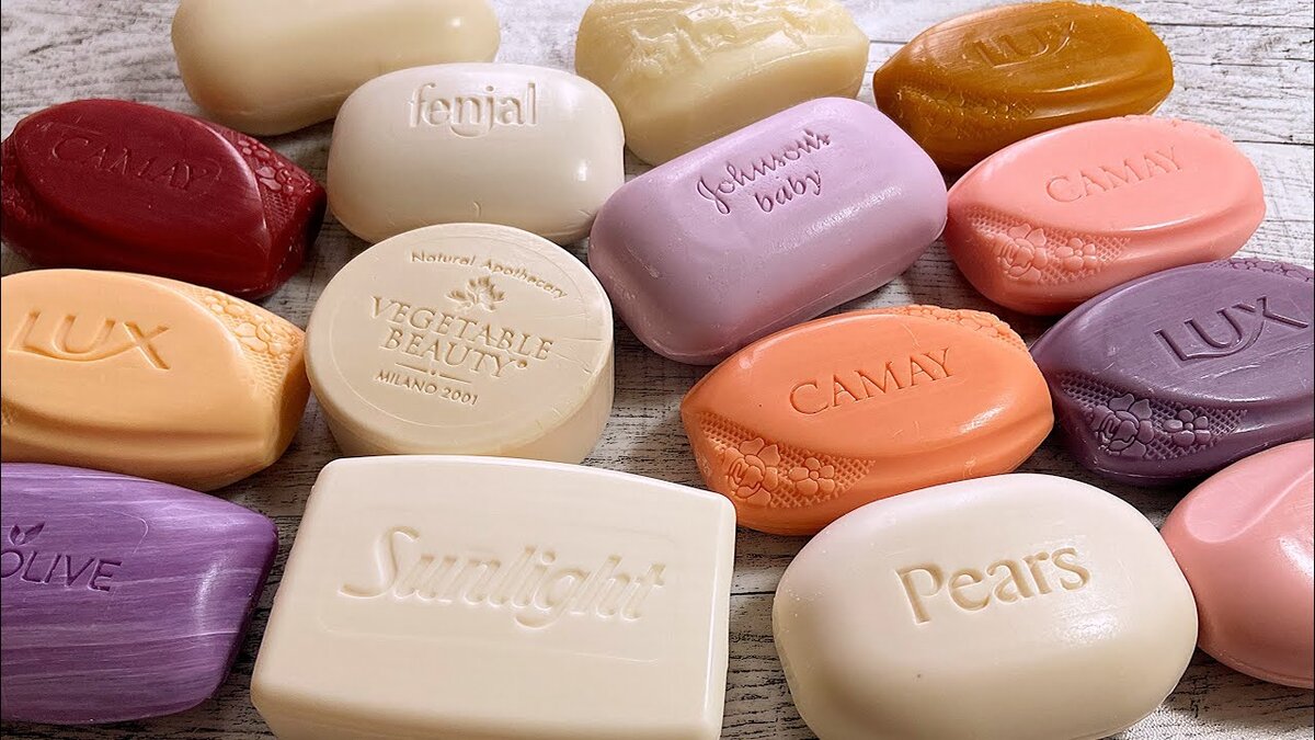 Источник ASMR soap cutting/Satisfying video/YouTube