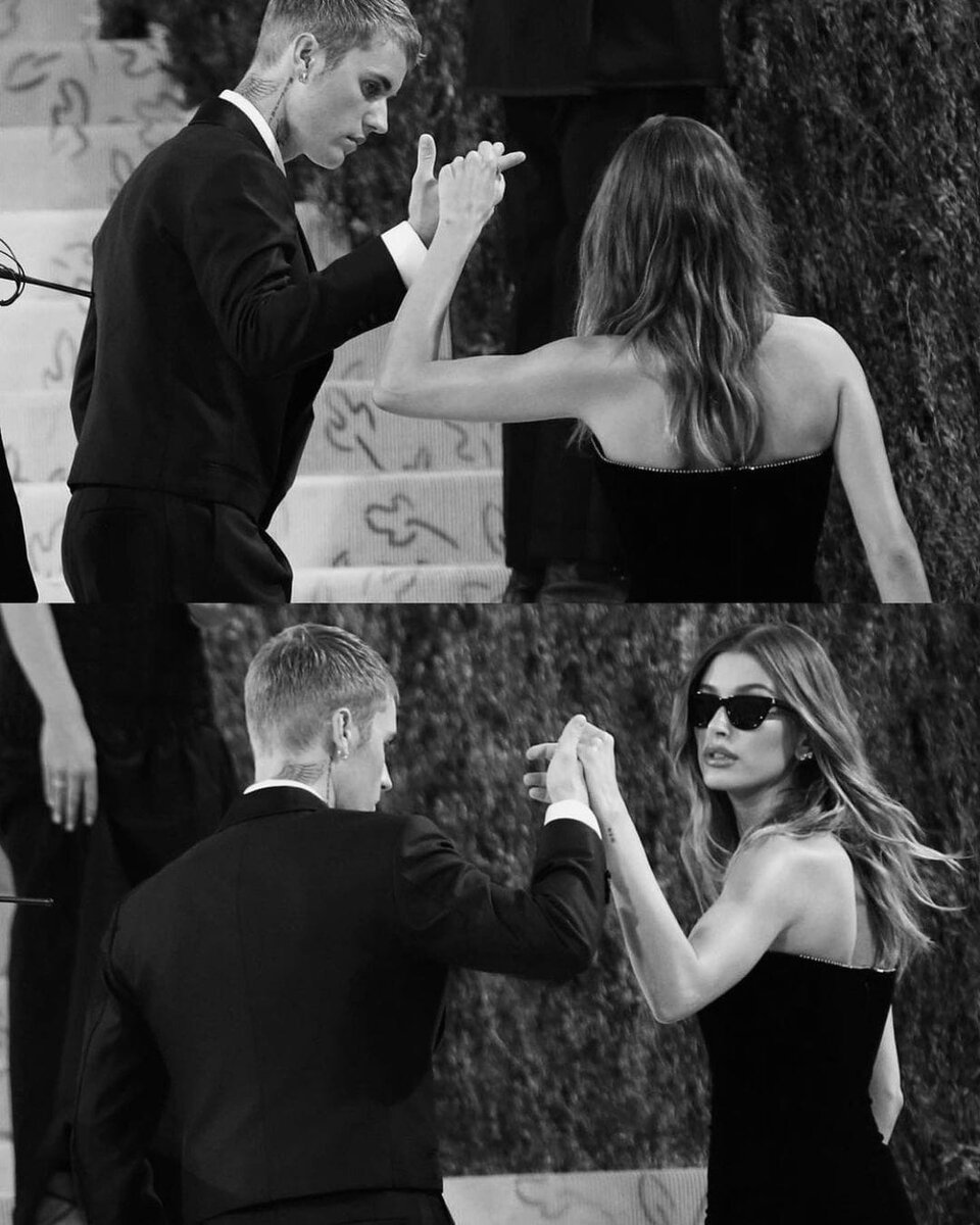 Hailey and Justin Bieber 