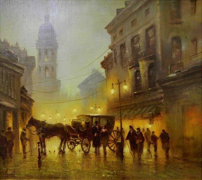 художник спб дмитрий балахонов. невский проспект аничков мост картина. старый петербург живопись 19 века. невский проспект вечером. беггров александр невский проспект.