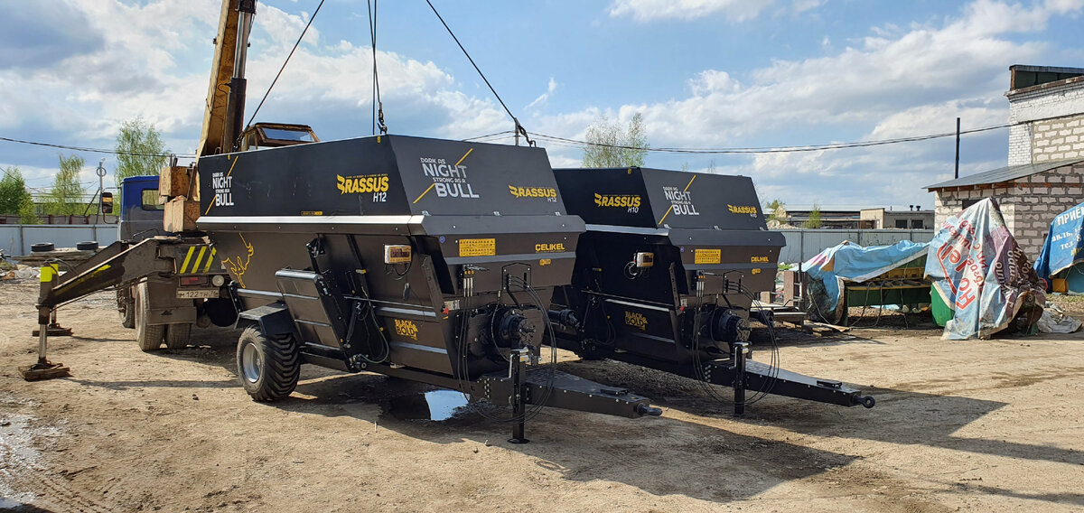 Горизонтальные кормораздатчики Celikel серии Brassus