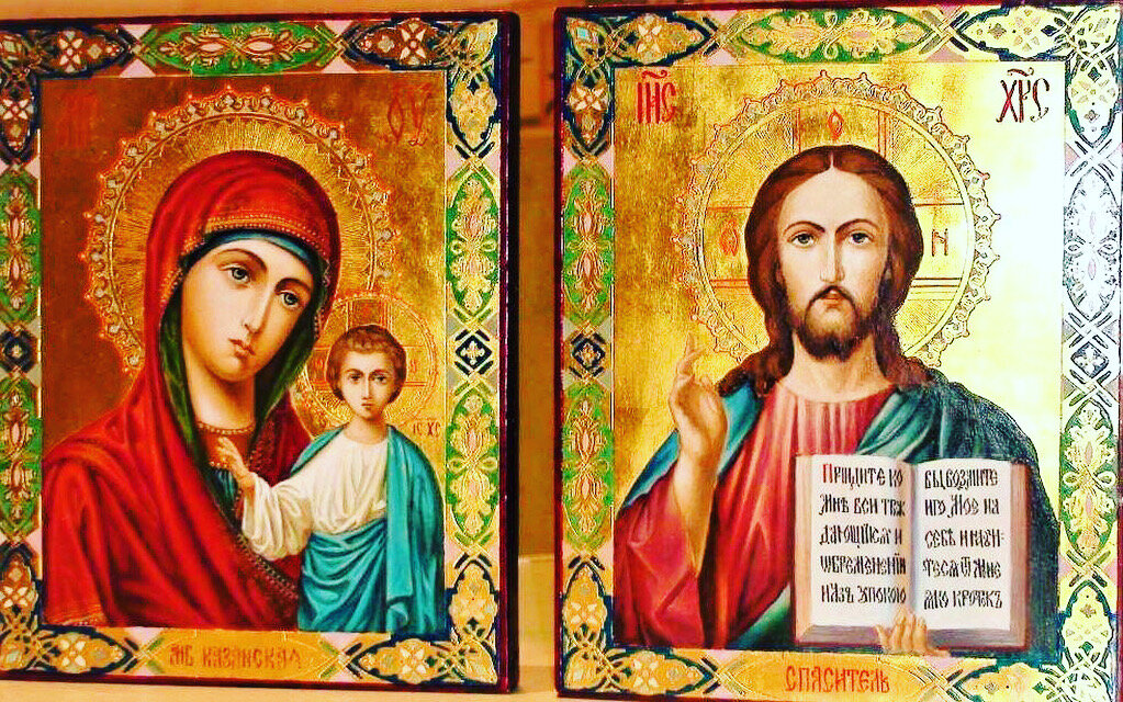 Сделай фото иконы. Икона Иисуса Христа и Божьей матери. Икона Казанской Божьей матери и Иисуса Христа. Икона Богоматери мать Иисуса Христа. Иконы Христа Спасителя Казанская.