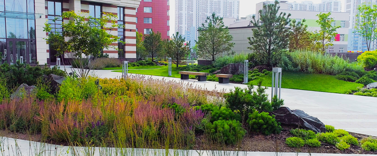 Реализованный проект компании ДеревоПарк. Изображение с официального сайта компании: derevopark.com