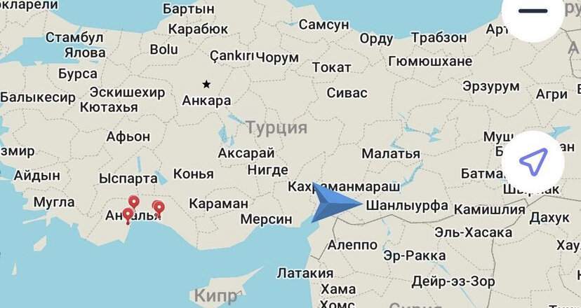 В пути