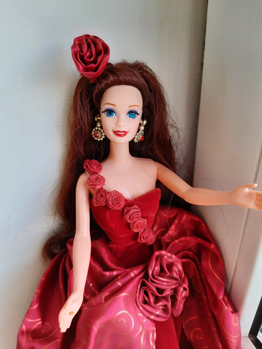 Radiant rose barbie 1996 value sale