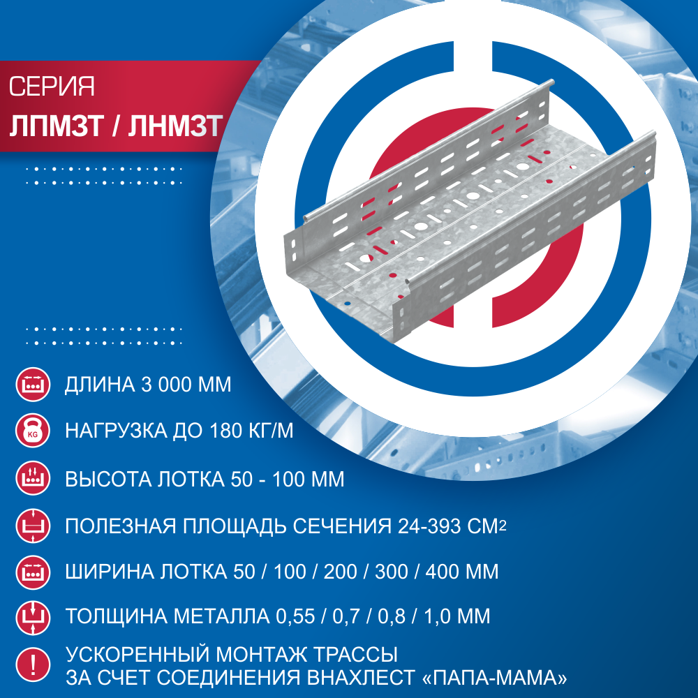 Характеристики ЛПМЗТ серии