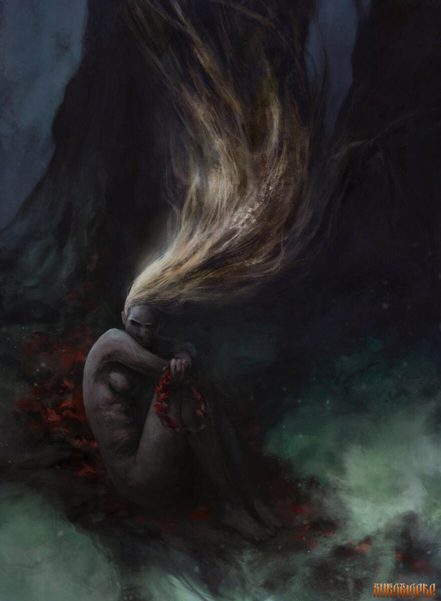 Rusalka (Mermaid) by  Lucy-Lisett