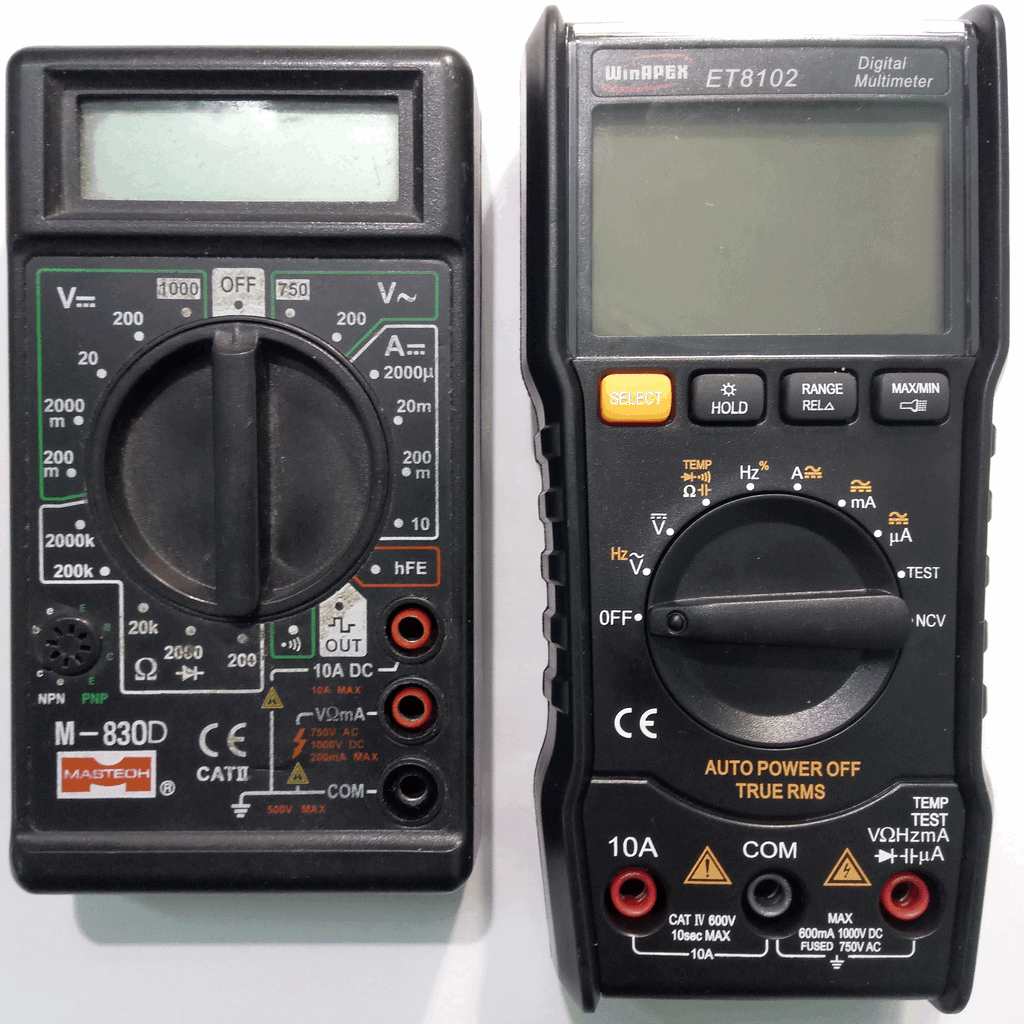 Тестер M-830D и ET8102