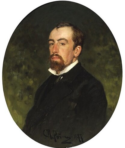 Василий Дмитриевич Поленов. Картина Репина. 1877 год. 