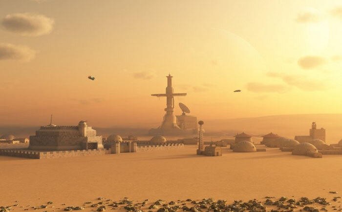 Колония на Марсе