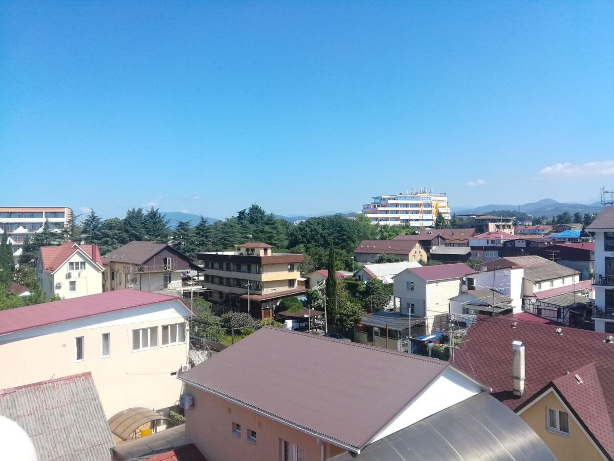 Вид из окна "Курортный отель островок"