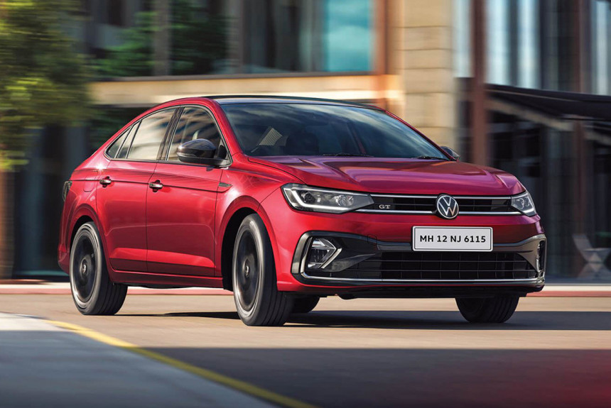 Виртус в исполнении GT укомплектован «турбочетверкой» 1.5 TSI – 150 л.с. 