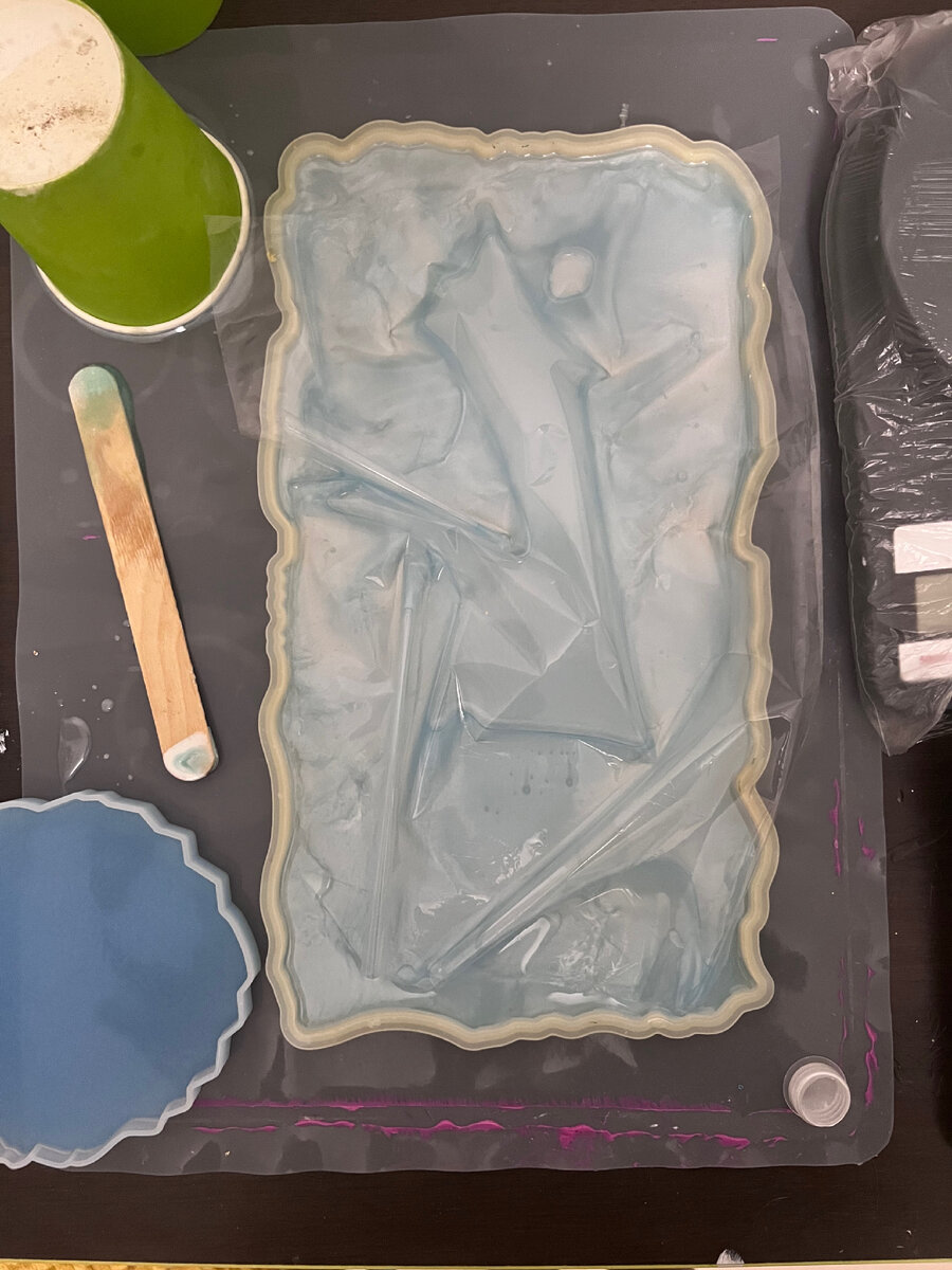 Положила пленку