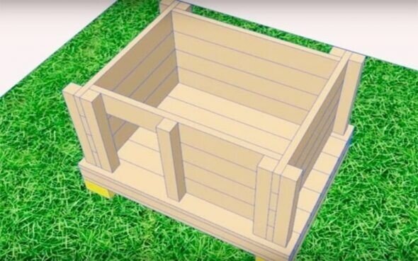 Как построить будку для немецкой овчарки своими руками: инструкция с чертежами и размерами