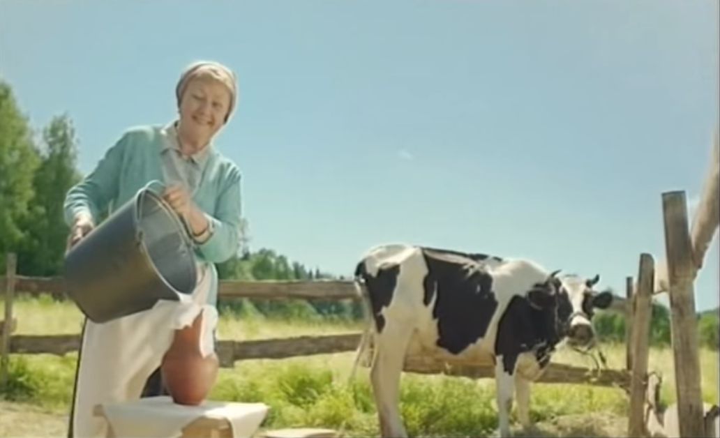 Кадр из рекламы. Узнали?
