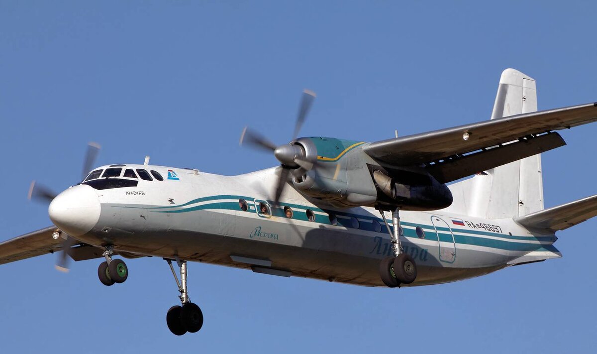 Ан-24. Фото из интернета